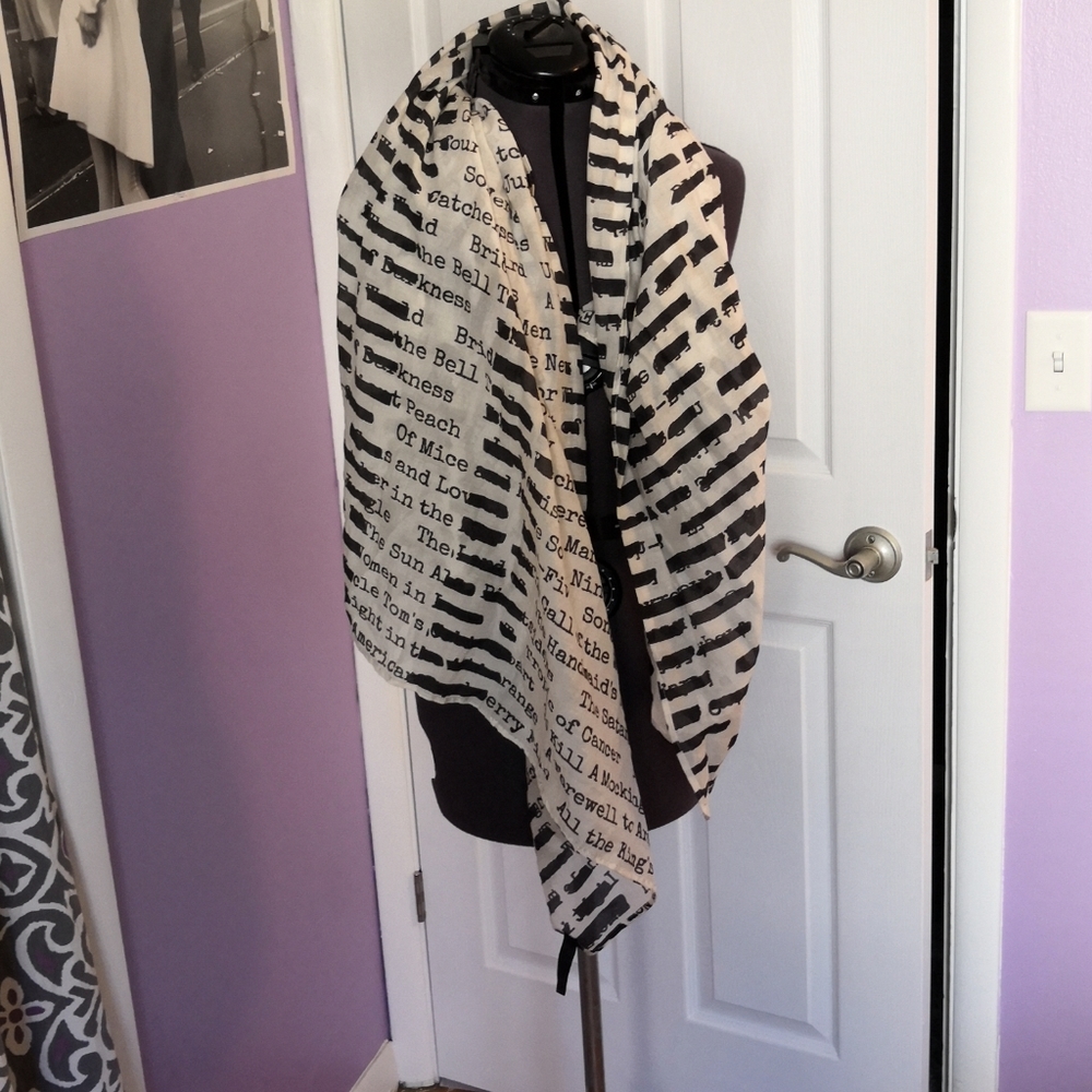 Banned Books Scarf